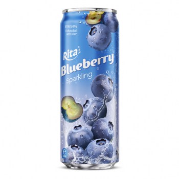 Rita Sparkling Blueberry 320ml Sleek Can